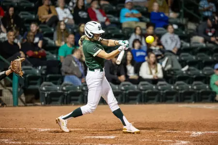 South Florida Bulls during a softball game against the Illinois State University Redbirds on February 8, 2024. (Mary Holt/South Florida Softball)