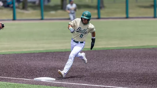John Montes rounding third gold 2024