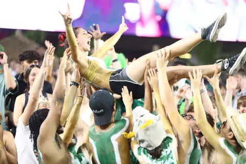 South Florida Bulls during a football game against the University of Central Florida Knights on November 26, 2022. (Mary Holt/South Florida Athletics)