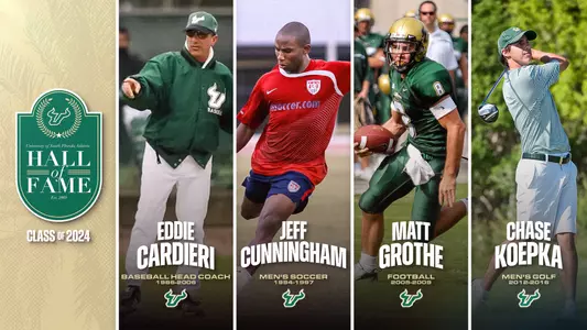 USF Athletic Hall of Fame Class of 2024