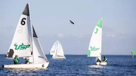 Women's Sailing Practice on February 2, 2023. (Mary Holt/South Florida Athletics)