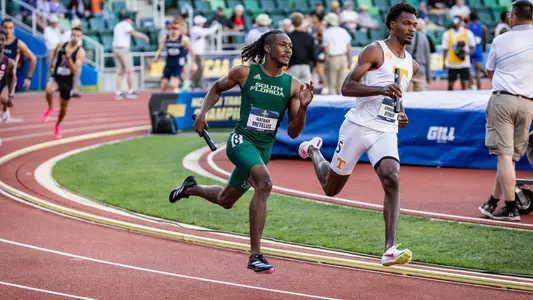 South Florida Bulls during the NCAA Championship on June 5, 2024. (Stephen Galvin/South Florida Track and Field)
