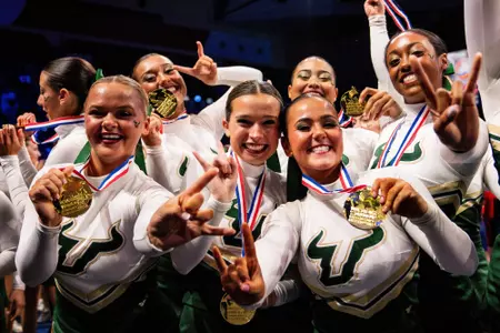 South Florida All Girl Cheer Premiere during the UCA Championship on January 19, 2025.