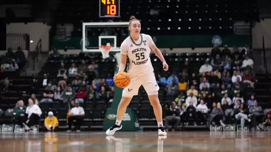 during the South Florida Women's Basketball vs Temple on January 4, 2025.