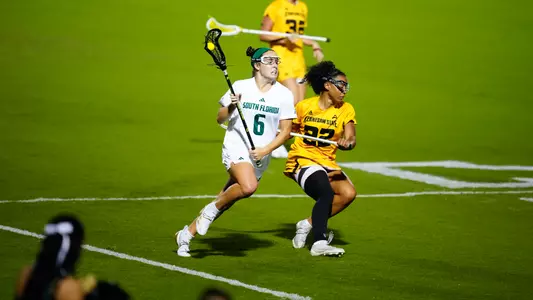 Claire Natoli during a South Florida Lacrosse game on February 7, 2025.