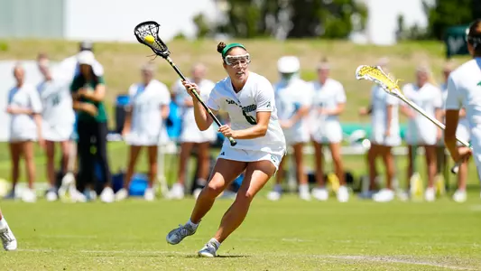 Claire Natoli during a South Florida Lacrosse game on April 12, 2025.
