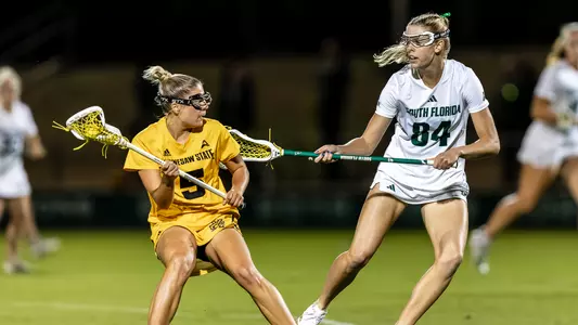 Lexi Larsen during a South Florida Lacrosse game on February 7, 2025.