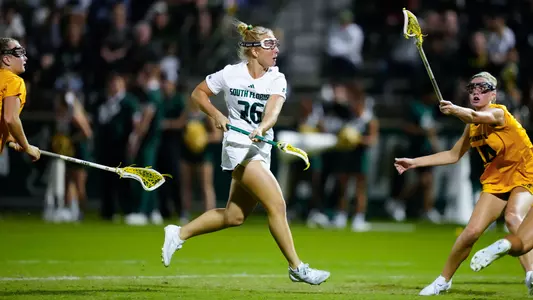 Morgan Perry during a South Florida Lacrosse game on February 7, 2025.