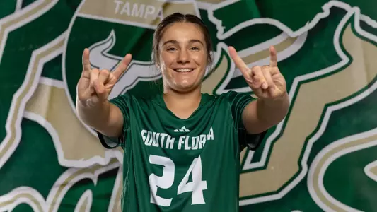 Natalie Eastwood during a South Florida Lacrosse game on September 18, 2024.