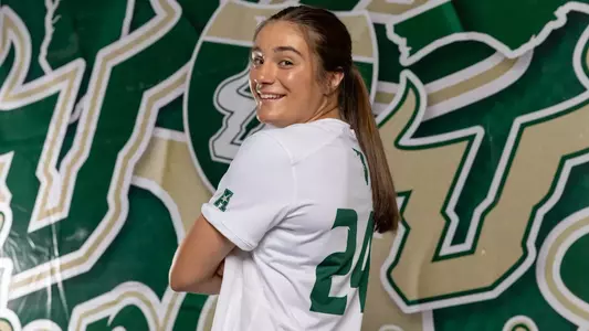 Natalie Eastwood during a South Florida Lacrosse game on September 18, 2024.