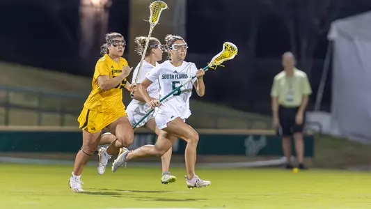 Taylor DeMarco during a South Florida Lacrosse game on February 7, 2025.