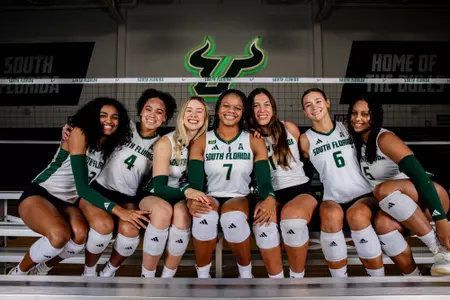 South Florida Volleyball during Team Photo on September 23, 2025.