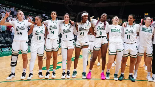 WBB Postgame win against Duke