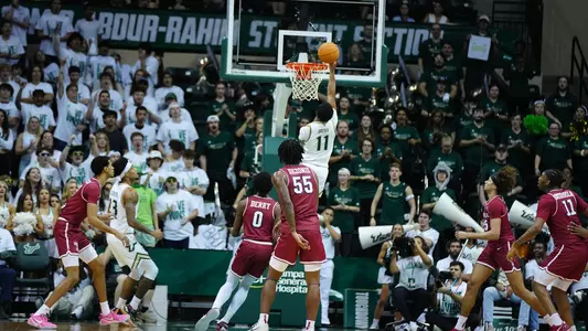 MBB CJ Brown vs Temple with SoFlo and Rumble Pep Band