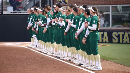 Softball National Anthem at Wichita State Friday