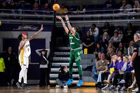 during the South Florida Men's Basketball game vs East Carolina on January 25, 2025.