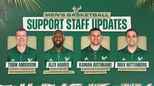 2025-26 USF Men's Basketball Support Staff