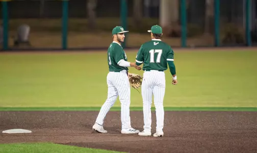 during the South Florida Baseball game vs Villanova on March 7, 2025.
(Michael Shaw / University of South Florida Athletics)