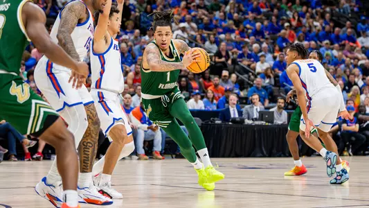 South Florida Men's Basketball game vs Florida on November 4, 2024.