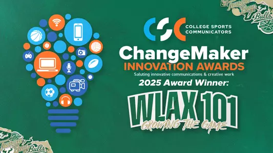 College Sports Communicators ChangeMaker Innovation Awards, saluting innovative communications & creative work, 2025 award winner WLAX 101: Growing The Game