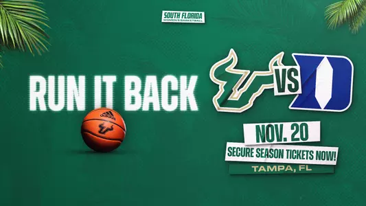 South Florida Women’s Basketball Set for Showdown with Duke at Yuengling Center Image