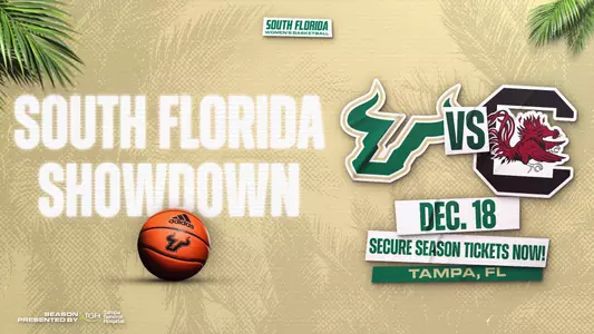South Florida Women’s Basketball to Take On South Carolina In Yuengling Center in December Image