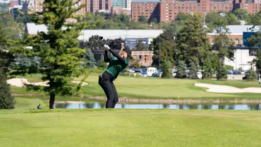 Women's golf at the Wolverine Invitational