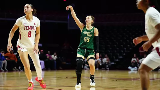 Carla Brito hits five 3-pointers against Temple