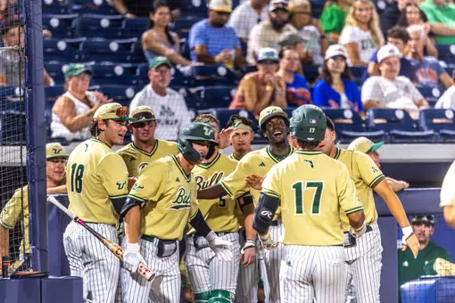 during South Florida Baseball game vs Florida on October 16, 2026.