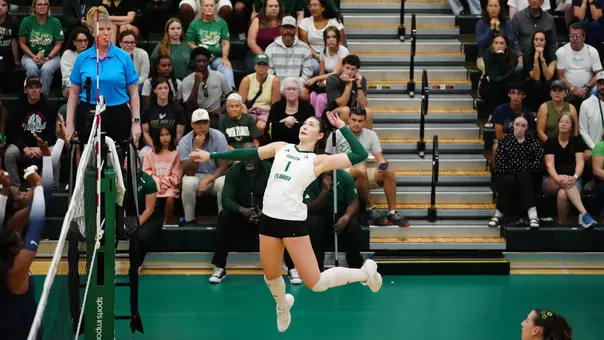 South Florida Volleyball match vs Rice on October 2, 2026.