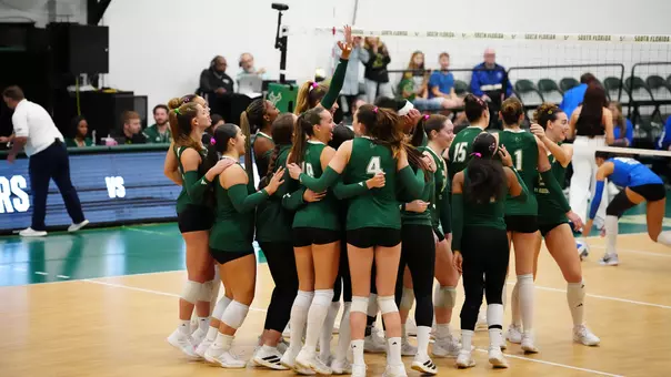 Nina Jioshvili-Ravva during the South Florida Volleyball game vs Memphis on October 25, 2026.