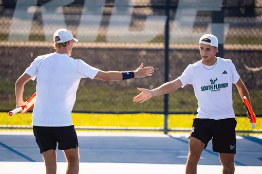 Gughi Verdese and James Newton at American Conference Individual Championships