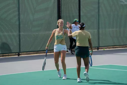 Frenchie and loa at practice