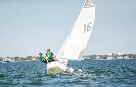 South Florida Bulls during the USF Women's Sailing Trials on February 24, 20204. (Arlette Brito/South Florida Sailing)