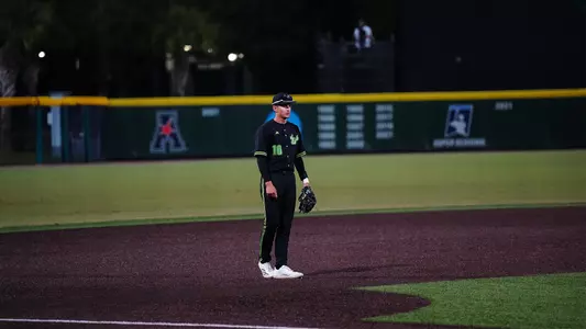 Jack Lutz playing third.