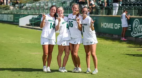 USF Women’s Lacrosse Hosts No. 5 Navy for Salute to Service Game Image
