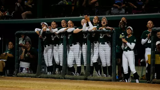 Softball celebration in-game