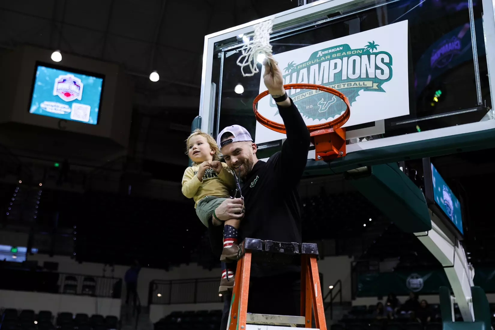 {persons} during the South Florida Men's Basketball match vs Charlotte on March 8, 2026.