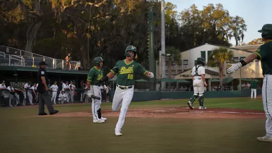 Jake Kulikowski scored after hitting a tripple.