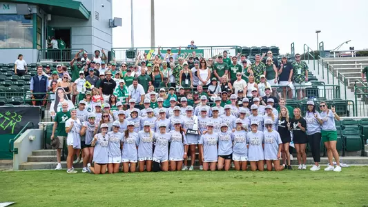 during the South Florida Lacrosse game vs ECU on April 18, 2026.