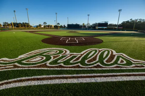 Baseball Field Beauty Shots on January 16, 2023. (Mary Holt/South Florida Athletics)