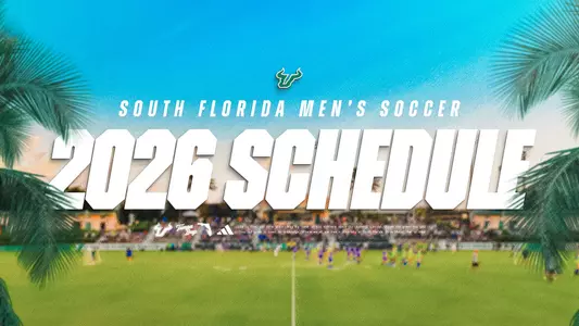 2026 Men's Soccer Schedule Graphic