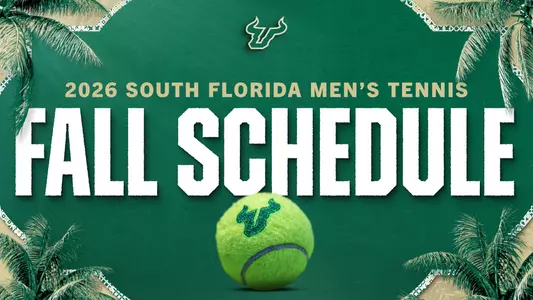 Men's Tennis Fall Schedule