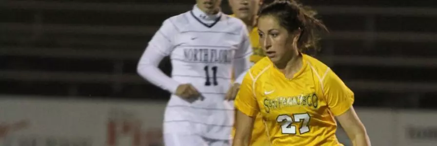 USF Women's Soccer Falls to UC Davis 2-0 in 2011 Opener Image