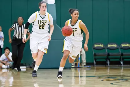 Katy Keating (22) and Rheina Ale (1)