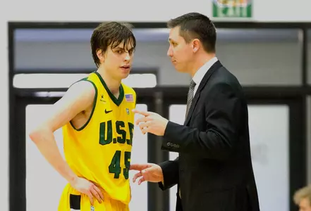 Cody Doolin and Rex Walters Huddle