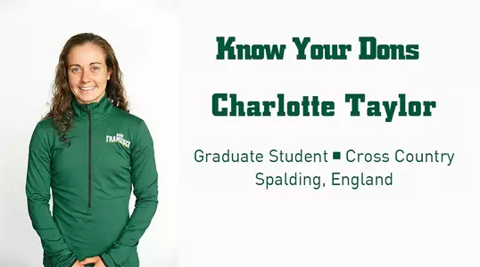 Know Your Dons - Charlotte Taylor