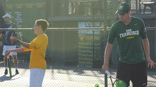 Vasco and Nils warming up