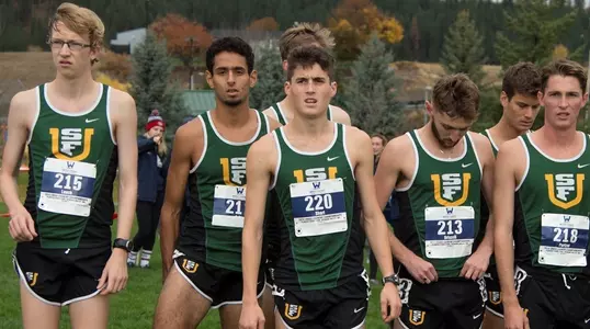 Men's Team before WCC Champs