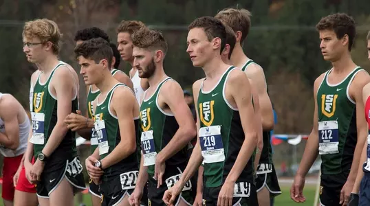 Men Starting Line at WCC Champs